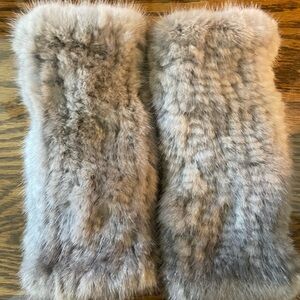 Luxurious Fur Arm Warmers real fur